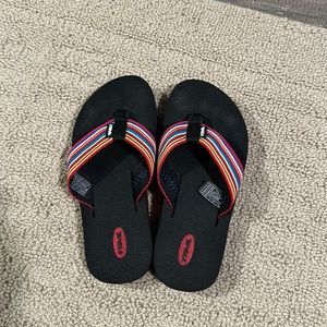 TEVA mush flip flops